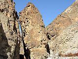 28 Large Leaning Rock Just Before The Final Climb To The Entrance Gate to Phu